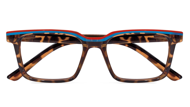 OCCHIALE DA LETTURA PREMONTATO TWINS GOLD BELLAG DEMI/ROSSO +3,00 - farmaidea24.com