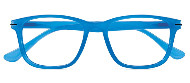 OCCHIALE DA LETTURA PREMONTATO TWINS SILVER FLAM BLU+1,50 - farmaidea24.com