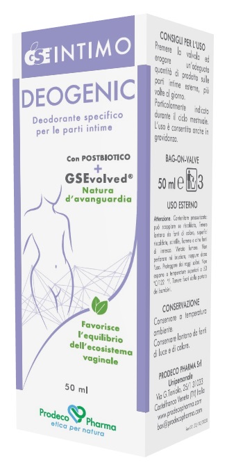 GSE INTIMO DEOGENIC 50 ML - farmaidea24.com