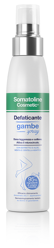 SOMATOLINE SKIN EXPERT DEFATICANTE GAMBE SPRAY 125 ML - farmaidea24.com