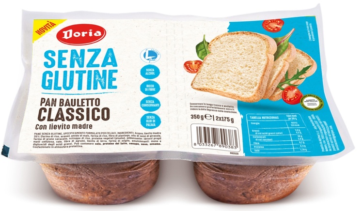 DORIA PAN BAULETTO CLASSICO 2X175 G - farmaidea24.com