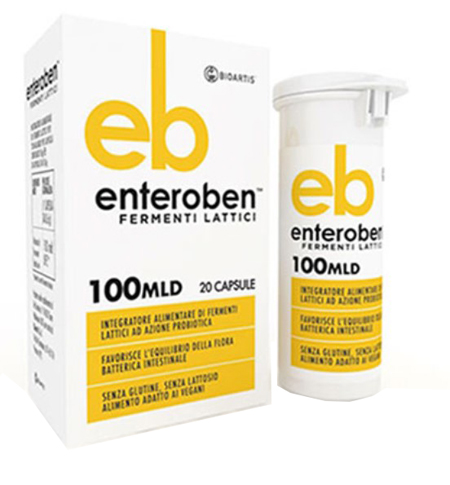 ENTEROBEN 100MLD 20 CAPSULE VEGETALI - farmaidea24.com