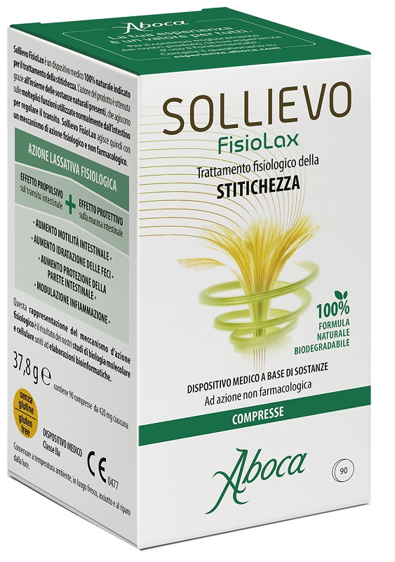 SOLLIEVO FISIOLAX 90 COMPRESSE - farmaidea24.com