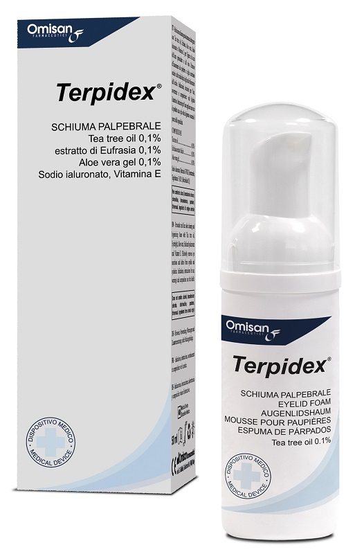 SCHIUMA PALPEBRALE TERPIDEX 50 ML - farmaidea24.com