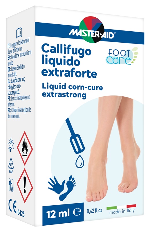 CEROTTO CALLIFUGO MASTER-AID FOOTCARE LIQUIDO 12 ML B4 - farmaidea24.com