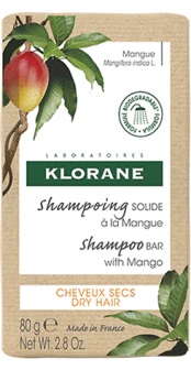 KLORANE SHAMPOO SOLIDO MANGO 80 G - farmaidea24.com