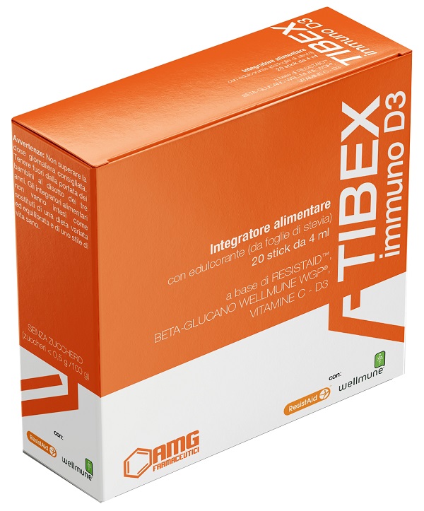 TIBEX IMMUNO D3 20 STICK PACK DA 4 ML - farmaidea24.com