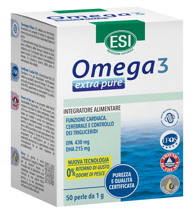 ESI OMEGA 3 EXTRA PURE 50 PERLE - farmaidea24.com