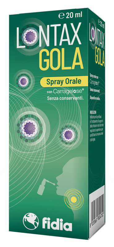 LONTAX GOLA SPRAY ORALE 20 ML - farmaidea24.com