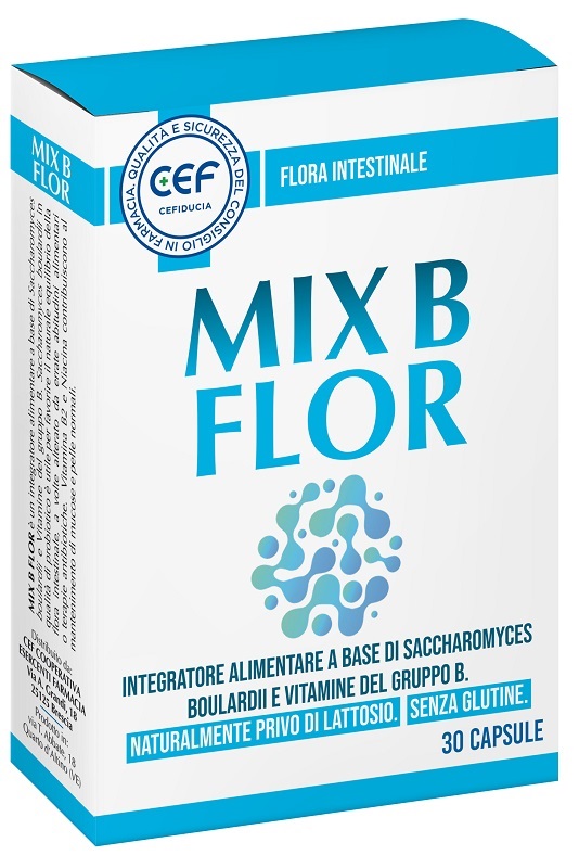 CEF MIX B FLOR 30 CAPSULE ACIDO RESISTENTI - farmaidea24.com