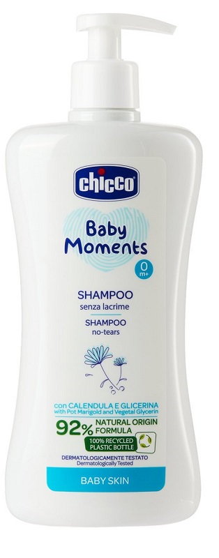 CHICCO BABY MOMENTS SHAMPOO SENZA LACRIME 500 ML - farmaidea24.com