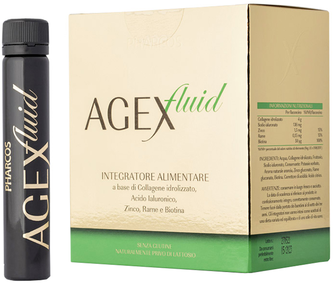 AGEX FLUID PHARCOS 15 FIALE DA 25 ML - farmaidea24.com