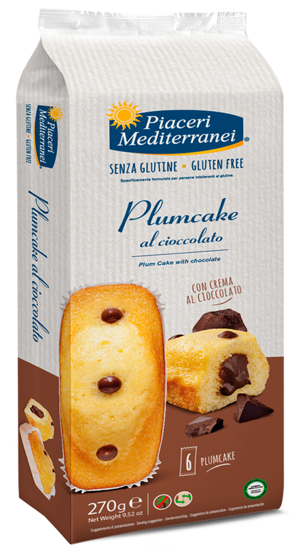 PIACERI MEDITERRANEI PLUMCAKE CIOCCOLATO - farmaidea24.com