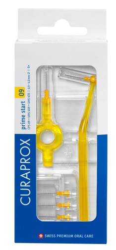 CURAPROX CPS 09 SCOVOLINO PRIME START 09 YELLOW 5 PEZZI - farmaidea24.com