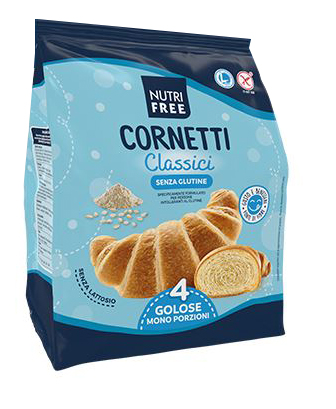 NUTRIFREE CORNETTI CLASSICI 4 PEZZI DA 50 G - farmaidea24.com