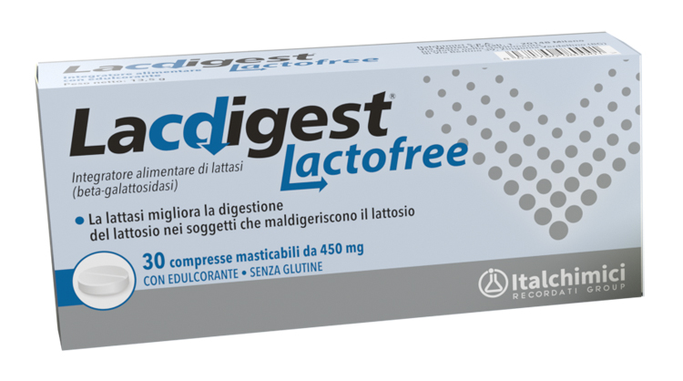 LACDIGEST LACTOFREE 30 COMPRESSE MASTICABILI - farmaidea24.com