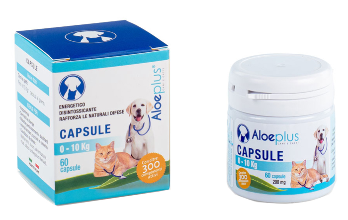 ALOEPLUS CAPSULE CANI/GATTI 0-10 KG - farmaidea24.com