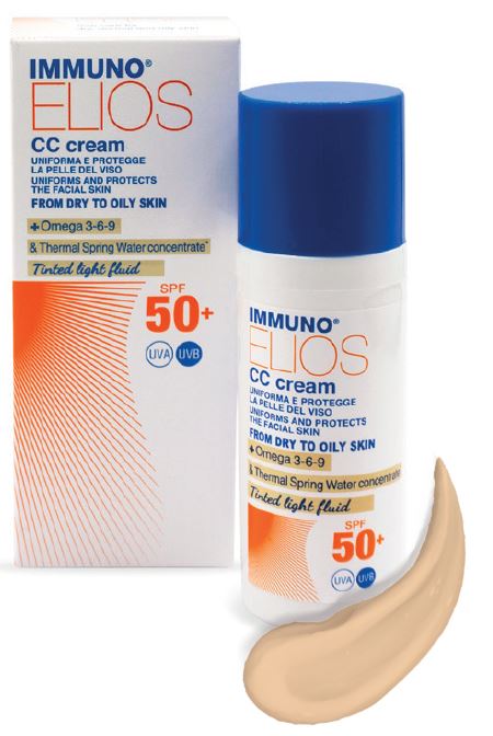 IMMUNO ELIOS CC CREAM SPF50+ TINTED LIGHT 40 ML - farmaidea24.com