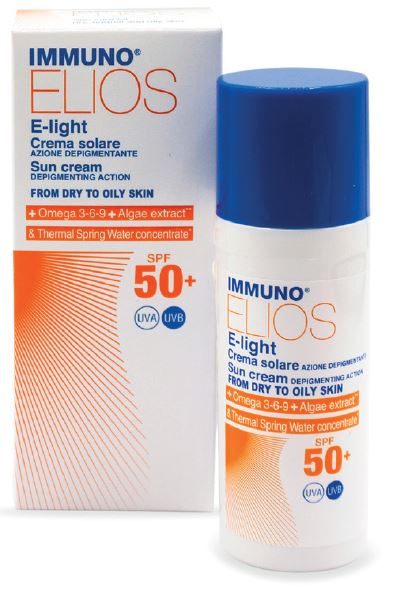 IMMUNO ELIOS CREAM E-LIGHT SPF50+ LIGHTENING 40 ML - farmaidea24.com