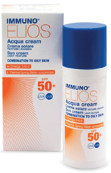 IMMUNO ELIOS ACQUA CREAM SPF50+ OILY SKIN 40 ML - farmaidea24.com