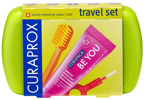 CURAPROX TRAVEL SET GREEN - farmaidea24.com