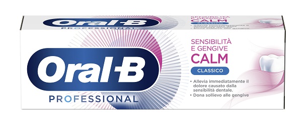 ORALB PROFESSIONAL SENSIBILITA' E GENGIVE CALM CLASSICO COLLUTORIO 75 ML - farmaidea24.com
