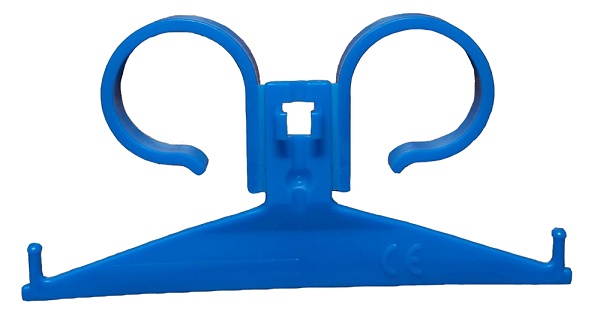 SUPPORTO DA LETTO PER SACCHE RACCOLTA URINA IN PLASTICA 5 PEZZI - farmaidea24.com