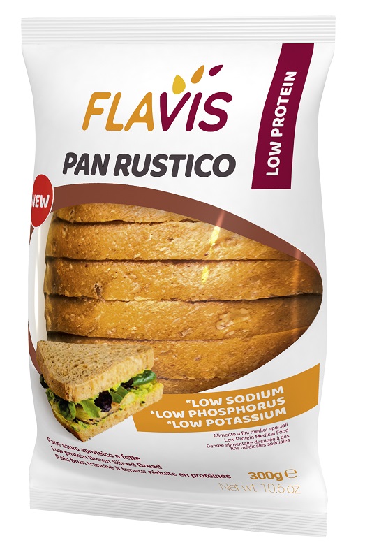 FLAVIS PAN RUSTICO APROTEICO 300 G - farmaidea24.com