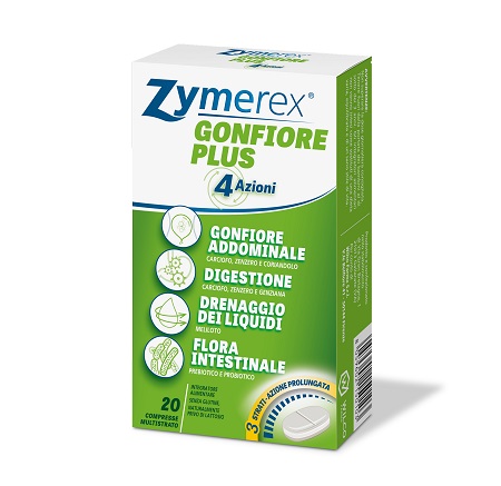 ZYMEREX GONFIORE PLUS 20 COMPRESSE - farmaidea24.com