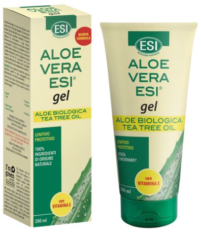 ESI ALOE VERA GEL VITAMINA E + TEA TREE 200 ML - farmaidea24.com