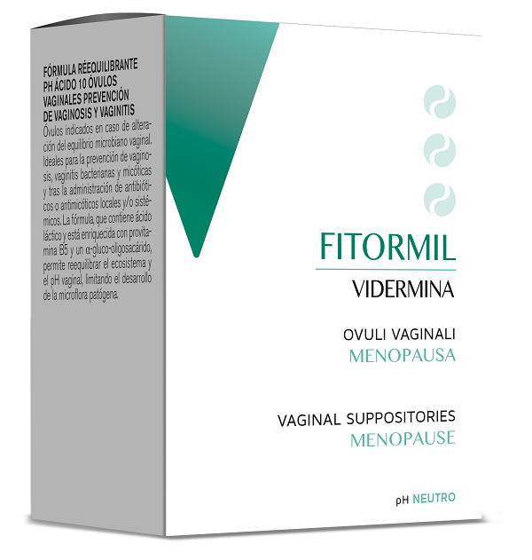 FITORMIL VIDERMINA 10 OVULI VAGINALI MENOPAUSA - farmaidea24.com