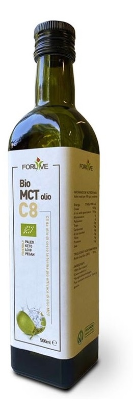 MCT OLIO C8 BIO 500 ML - farmaidea24.com