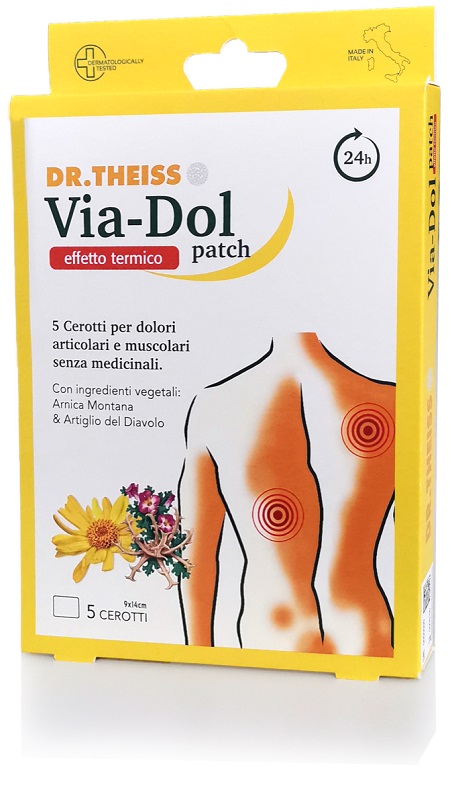 THEISS VIA-DOL PATCH EFFETTO TERMICO 5 PEZZI - farmaidea24.com