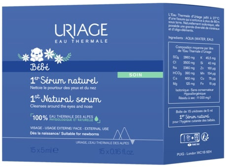 URIAGE BEBE SIERO FISIOLOGICO 15 FLACONCINI DA 5 ML - farmaidea24.com