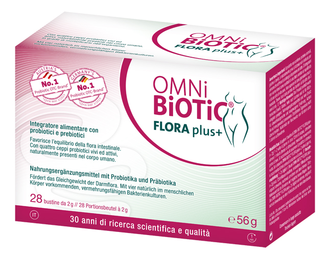 OMNI BIOTIC FLORA PLUS+ 28 BUSTINE DA 2 G - farmaidea24.com