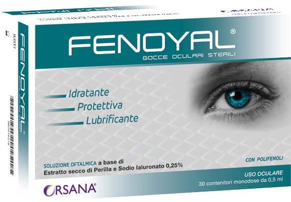 GOCCE OCULARI FENOYAL 30 CONTENITORI MONODOSE DA 0,5 ML - farmaidea24.com