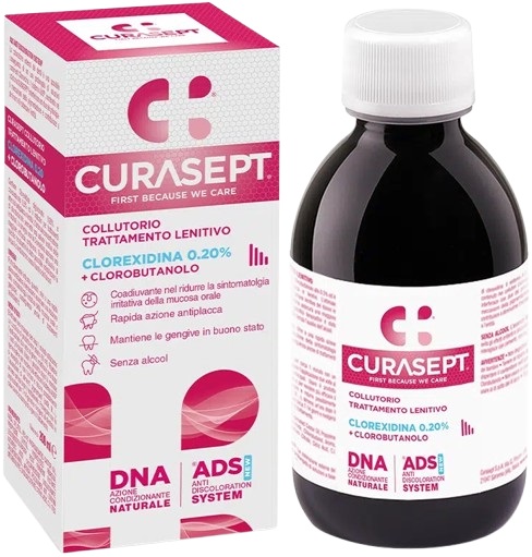 CURASEPT COLLUTORIO ADS DNA TRATTAMENTO LENITIVO 200 ML - farmaidea24.com
