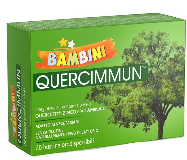 QUERCIMMUN BAMBINI 20 BUSTINE OROSOLUBILI - farmaidea24.com