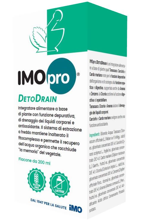 IMOPRO DETODRAIN 200 ML - farmaidea24.com