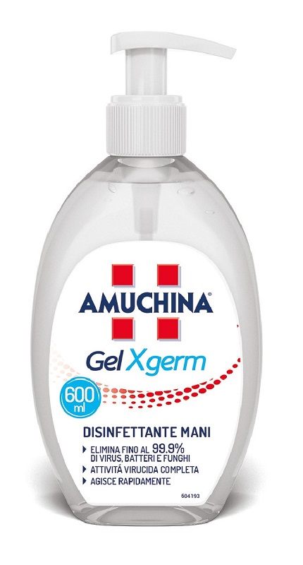 AMUCHINA GEL X-GERM DISINFETTANTE MANI 600 ML IT - farmaidea24.com