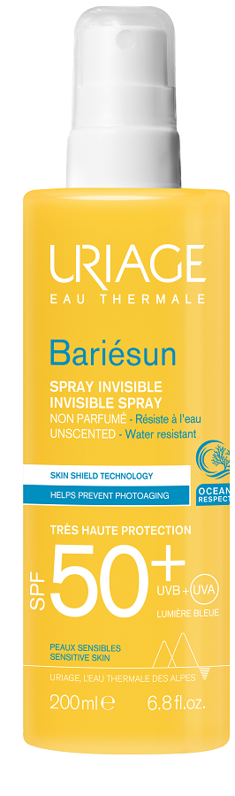EAU THERMALE BARIESUN SPRAY INVISIBILE SENZA PROFUMO SPF 50+ 200 ML - farmaidea24.com