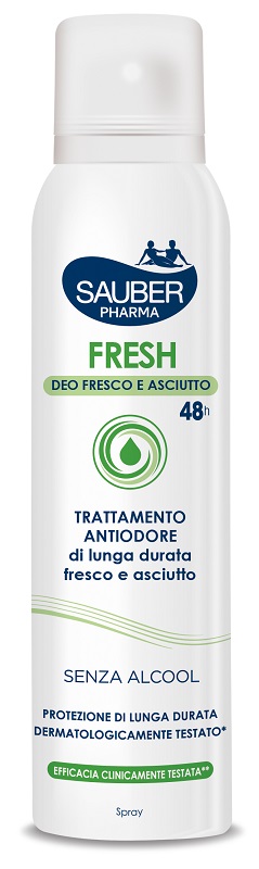 SAUBER FRESH DEODORANTE SPRAY 150 ML - farmaidea24.com