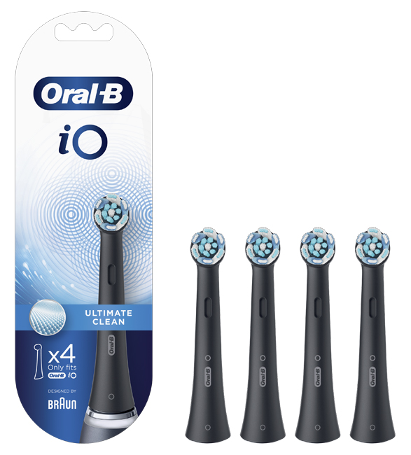 ORALB POWER REFILL IO ULTRA CLEAN BLACK - farmaidea24.com