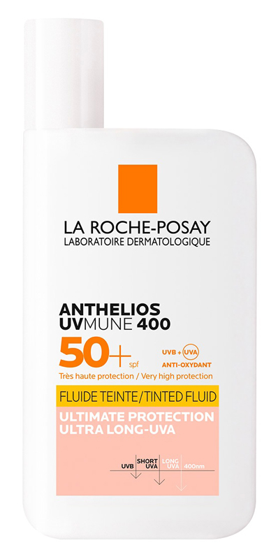 ANTHELIOS UVMUNE FLUIDO INVISIBILE SPF50+ COLORATO 50 ML - farmaidea24.com
