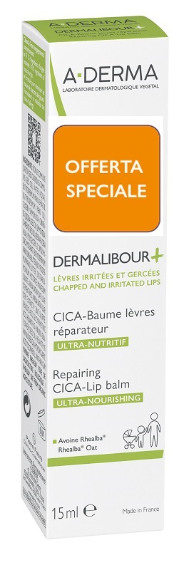 DERMALIBOUR + CICA BALSAMO LABBRA 15 ML - farmaidea24.com