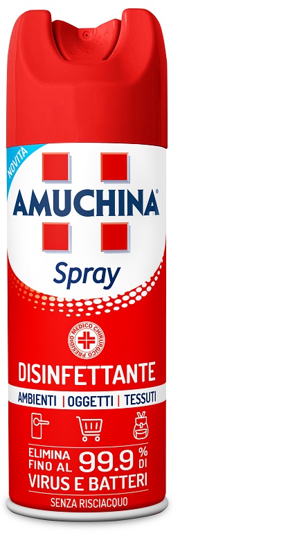 AMUCHINA SPRAY AMBIENTI OGGETTI TESSUTI 400 ML - farmaidea24.com