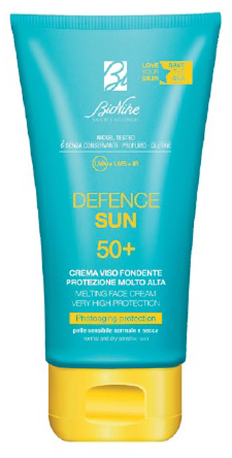 DEFENCE SUN CREMA VISO FONDENTE 50+ 50 ML - farmaidea24.com