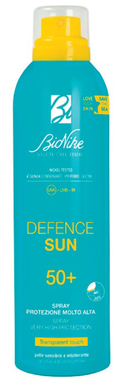 DEFENCE SUN SPRAY TRANSPARENT TOUCH 50+ 200 ML - farmaidea24.com