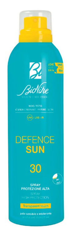 DEFENCE SUN SPRAY TRANSPARENT TOUCH 30 200 ML - farmaidea24.com