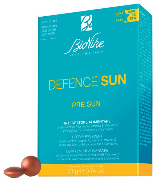 DEFENCE SUN PRE SUN 30 COMPRESSE - farmaidea24.com